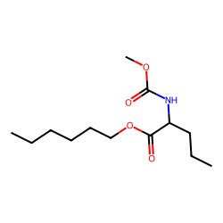 L-Norvaline, N-methoxycarbonyl-, hexyl ester