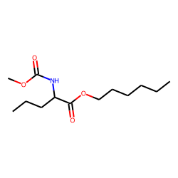 l-Norvaline, N-methoxycarbonyl-, hexyl ester