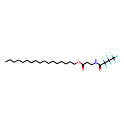 «beta»-Alanine, n-heptafluorobutyryl-, heptadecyl ester