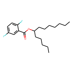 2,5-Difluorobenzoic acid, 6-tridecyl ester