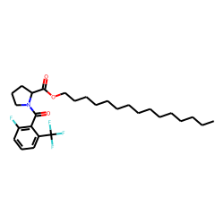 L-Proline, N-(2-fluoro-6-trifluoromethylbenzoyl)-, pentadecyl ester