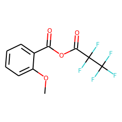 2-Methoxybenzoic pentafluoropropionic anhydride