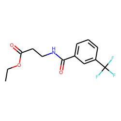 «beta»-Alanine, N-(3-trifluoromethylbenzoyl)-, ethyl ester