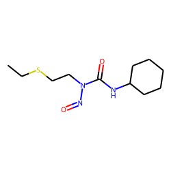 Urea, 3-cyclohexyl-1-(2-ethylthio)ethyl-1-nitroso-