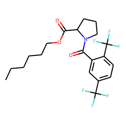 L-Proline, N-(2,5-ditrifluoromethylbenzoyl)-, hexyl ester