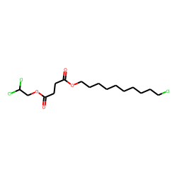 Succinic acid, 2,2-dichloroethyl 10-chlorodecyl ester