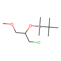 1-Chloro-3-methoxy-propan-2-ol, tert-butyldimethylsilyl ether