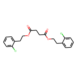 Succinic acid, di(2-chlorophenethyl) ester