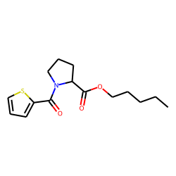 L-Proline, N-(thiophen-2-carbonyl)-, pentyl ester