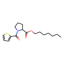 L-Proline, N-(thiophen-2-carbonyl)-, heptyl ester