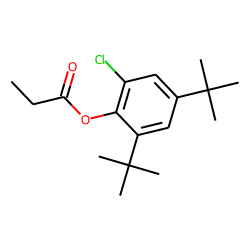 6-Chloro-2,4-di-tert-butylphenyl propionate