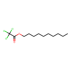 Trichloroacetic acid, decyl ester