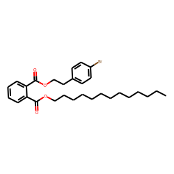 Phthalic acid, 2-(4-bromophenyl)ethyl tridecyl ester