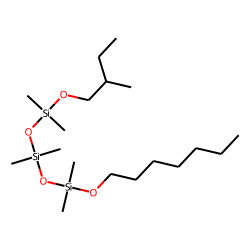 1-(2-Methylbutoxy)-7-heptyl-2,2,4,4,6,6-hexamethyl-1,3,5,7-tetraoxa-2,4,6-trisilaheptane
