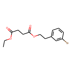 Succinic acid, 3-bromophenethyl ethyl ester