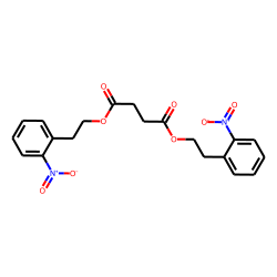 Succinic acid, di(2-nitrophenethyl) ester