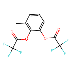 2,3-Dihydroxytoluene, trifluoroacetate