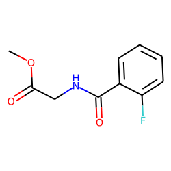 Glycine, N-(2-fluorobenzoyl)-, methyl ester