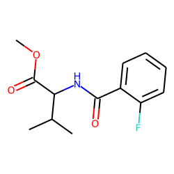 l-Valine, N-(2-fluorobenzoyl)-, methyl ester