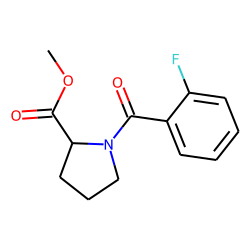 l-Proline, N-(2-fluorobenzoyl)-, methyl ester