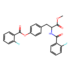 L-Tyrosine, N,O-bis(2-fluorobenzoyl)-, methyl ester