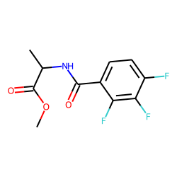 l-Alanine, N-(2,3,4-trifluorobenzoyl)-, methyl ester