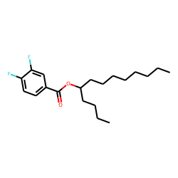 3,4-Difluorobenzoic acid, 5-tridecyl ester