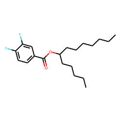 3,4-Difluorobenzoic acid, 6-tridecyl ester