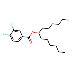 3,4-Difluorobenzoic acid, 7-tridecyl ester