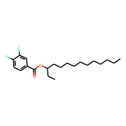 3,4-Difluorobenzoic acid, 3-tetradecyl ester