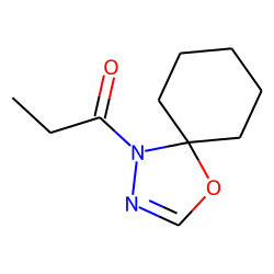 5,5-Pentamethylene-4-propionyl-1,3,4-oxadiazoline
