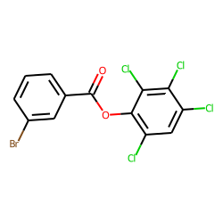 3-Bromobenzoic acid, 2,3,4,6-tetrachlorophenyl ester