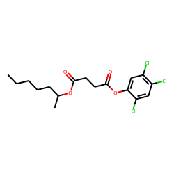Succinic acid, hept-2-yl 2,4,5-trichlorophenyl ester