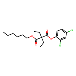 Diethylmalonic acid, 2,4-dichlorophenyl hexyl ester