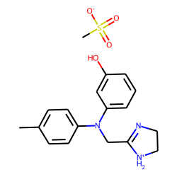 Phentolamine, methane sulfonate