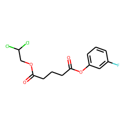 Glutaric acid, 2,2-dichloroethyl 3-fluorophenyl ester
