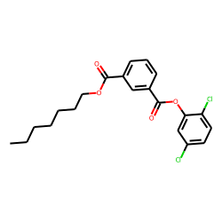 Isophthalic acid, 2,5-dichlorophenyl heptyl ester