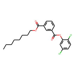 Isophthalic acid, 2,5-dichlorophenyl octyl ester