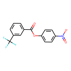 3-Trifluoromethylbenzoic acid, 4-nitrophenyl ester
