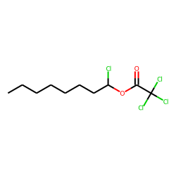 1-chlorooctyl trichloroacetate
