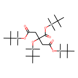 Tris(dimethyl-t-butylsilyl) O-(dimethyl-t-butylsilyl)citrate
