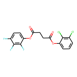 Succinic acid, 2,3-dichlorophenyl 2,3,4-trifluorophenyl ester
