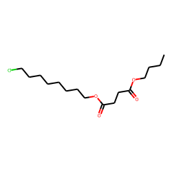 Succinic acid, butyl 8-chloroctyl ester