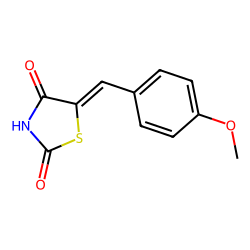 Thiazolidine-2,4-dione, 5-(4-methoxyphenyl)methylene-
