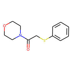 Phenylthioacetic acid, morpholide