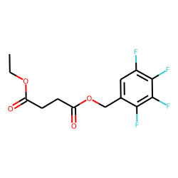 Succinic acid, ethyl 2,3,4,5-tetrafluorobenzyl ester