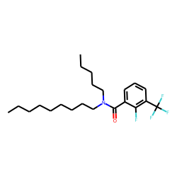 Benzamide, 2-fluoro-3-trifluoromethyl-N-pentyl-N-nonyl-