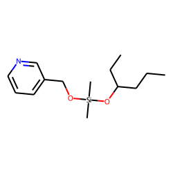 3-Hexanol, picolinyloxydimethylsilyl ether
