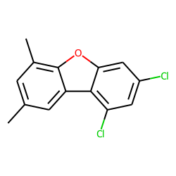 6,8-dimethyl-1,3-dichlorodibenzofuran