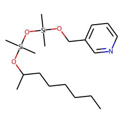 3-[(Pyrrol1,1,3,3-tetramethyl-3-[(1-methylheptyl)oxy]disiloxanylmorphooxy)methyl]pyridine